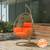 Kyodo swing chair with stand orange lp