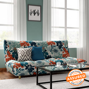 Sofa Cum Bed Design Palermo 3 Seater Click Clack Sofa cum Bed In Floral Colour