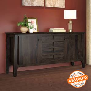 Satori Range Design Satori Solid Wood Sideboard in American Walnut Finish