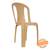 Regan plastic chair beige colour lp