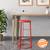 Samantha bar stool red lp