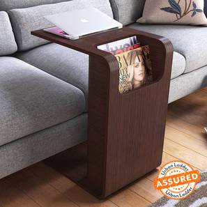 Study Furniture Bestseller Design Posen Engineered Wood Laptop Table in Dark Ash