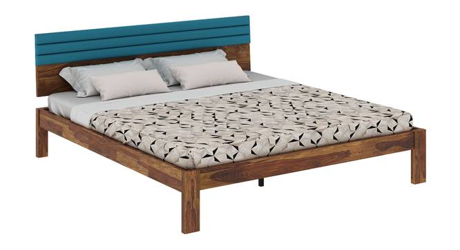 Woodland Retreat Solid Wood Non Storage Bed (King Bed Size, PROVINCIAL TEAK Finish) by Urban Ladder - - 