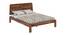 Samriddh Solid Wood Non Storage Bed (Queen Bed Size, PROVINCIAL TEAK Finish) by Urban Ladder - - 