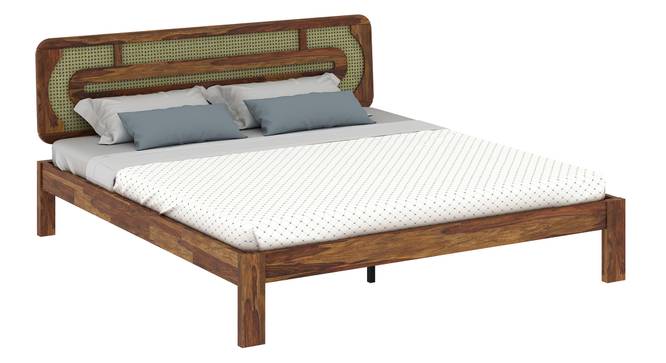 Seaside Escape Solid Wood Non Storage Bed (King Bed Size, PROVINCIAL TEAK Finish) by Urban Ladder - - 