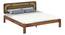 Seaside Escape Solid Wood Non Storage Bed (King Bed Size, PROVINCIAL TEAK Finish) by Urban Ladder - - 