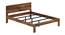 Simplicity Solid Wood Non Storage Bed (Queen Bed Size, PROVINCIAL TEAK Finish) by Urban Ladder - - 