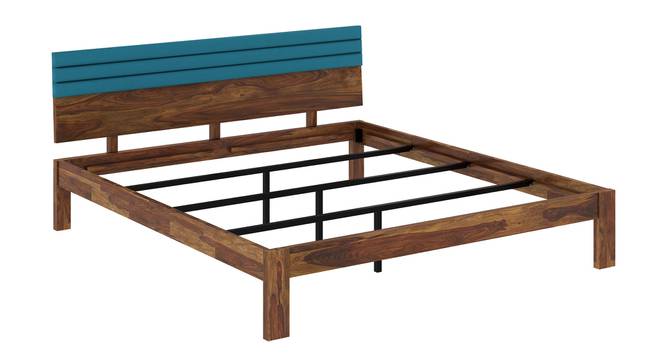 Woodland Retreat Solid Wood Non Storage Bed (King Bed Size, PROVINCIAL TEAK Finish) by Urban Ladder - - 