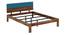 Woodland Retreat Solid Wood Non Storage Bed (Queen Bed Size, PROVINCIAL TEAK Finish) by Urban Ladder - - 