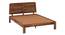 Samriddh Solid Wood Non Storage Bed (Queen Bed Size, PROVINCIAL TEAK Finish) by Urban Ladder - - 