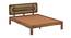 Seaside Escape Solid Wood Non Storage Bed (Queen Bed Size, PROVINCIAL TEAK Finish) by Urban Ladder - - 