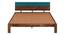 Woodland Retreat Solid Wood Non Storage Bed (King Bed Size, PROVINCIAL TEAK Finish) by Urban Ladder - - 