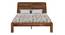 Samriddh Solid Wood Non Storage Bed (Queen Bed Size, PROVINCIAL TEAK Finish) by Urban Ladder - - 