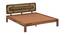 Seaside Escape Solid Wood Non Storage Bed (King Bed Size, PROVINCIAL TEAK Finish) by Urban Ladder - - 