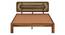 Seaside Escape Solid Wood Non Storage Bed (Queen Bed Size, PROVINCIAL TEAK Finish) by Urban Ladder - - 