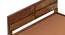 Simplicity Solid Wood Non Storage Bed (Queen Bed Size, PROVINCIAL TEAK Finish) by Urban Ladder - - 