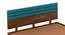 Woodland Retreat Solid Wood Non Storage Bed (Queen Bed Size, PROVINCIAL TEAK Finish) by Urban Ladder - - 