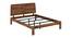 Samriddh Solid Wood Non Storage Bed (Queen Bed Size, PROVINCIAL TEAK Finish) by Urban Ladder - - 