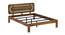 Seaside Escape Solid Wood Non Storage Bed (Queen Bed Size, PROVINCIAL TEAK Finish) by Urban Ladder - - 