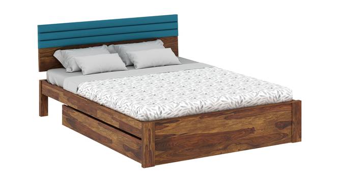 Woodland Retreat Solid Wood Storage Bed (Queen Bed Size, Drawer Storage Type, PROVINCIAL TEAK Finish) by Urban Ladder - - 