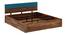 Woodland Retreat Solid Wood Storage Bed (King Bed Size, Box Storage Type, PROVINCIAL TEAK Finish) by Urban Ladder - - 