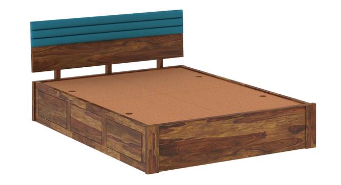 Woodland Retreat Solid Wood Storage Bed (Queen Bed Size, Box Storage Type, PROVINCIAL TEAK Finish) by Urban Ladder - - 