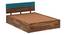 Woodland Retreat Solid Wood Storage Bed (Queen Bed Size, Box Storage Type, PROVINCIAL TEAK Finish) by Urban Ladder - - 