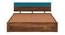 Woodland Retreat Solid Wood Storage Bed (King Bed Size, Box Storage Type, PROVINCIAL TEAK Finish) by Urban Ladder - - 
