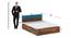 Woodland Retreat Solid Wood Storage Bed (Queen Bed Size, Box Storage Type, PROVINCIAL TEAK Finish) by Urban Ladder - - 