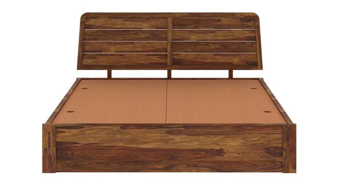 Samriddh Solid Wood Storage Bed (King Bed Size, Box Storage Type, PROVINCIAL TEAK Finish) by Urban Ladder - - 