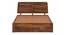 Samriddh Solid Wood Storage Bed (Queen Bed Size, Box Storage Type, PROVINCIAL TEAK Finish) by Urban Ladder - - 