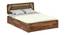 Seaside Escape Solid Wood Storage Bed (Queen Bed Size, Box Storage Type, PROVINCIAL TEAK Finish) by Urban Ladder - - 