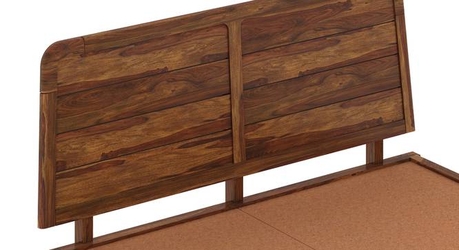 Samriddh Solid Wood Storage Bed (Queen Bed Size, Box Storage Type, PROVINCIAL TEAK Finish) by Urban Ladder - - 