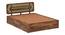 Seaside Escape Solid Wood Storage Bed (Queen Bed Size, Box Storage Type, PROVINCIAL TEAK Finish) by Urban Ladder - - 