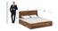 Samriddh Solid Wood Storage Bed (King Bed Size, Box Storage Type, PROVINCIAL TEAK Finish) by Urban Ladder - - 