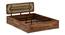 Seaside Escape Solid Wood Storage Bed (Queen Bed Size, Box Storage Type, PROVINCIAL TEAK Finish) by Urban Ladder - - 