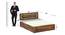 Seaside Escape Solid Wood Storage Bed (Queen Bed Size, Box Storage Type, PROVINCIAL TEAK Finish) by Urban Ladder - - 