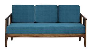 Maple Grove Wooden Sofa - Provincial Teak (Blue)