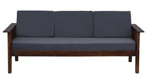 Timber Tale Wooden Sofa - Provincial Teak (Grey)