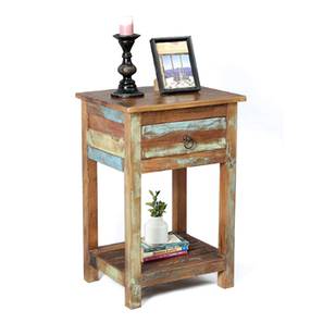 saffron arts Adinoy Solid Wood Bedside Table in Multicolored Finish-picture-21