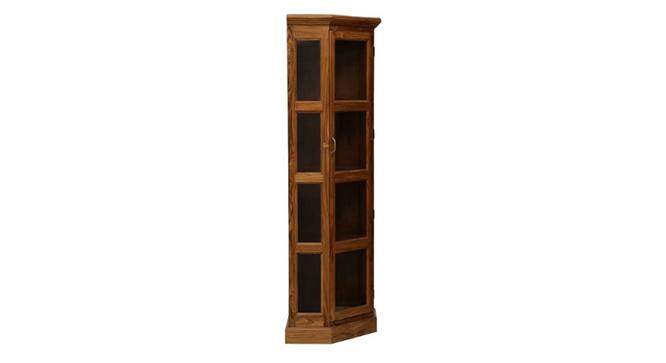 Elegent Solid Wood Display Unit (Natural Finish) by Urban Ladder - - 