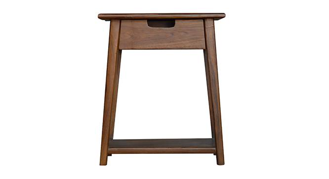 Oplux Solid Wood Bedside Table (PROVINCIAL TEAK Finish) by Urban Ladder - - 