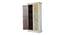 Sirhind Solid Wood Wardrobe (Distress White Finish) by Urban Ladder - - 