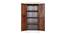 Sirhind Solid Wood Wardrobe (Distress White Finish) by Urban Ladder - - 