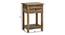 Adinoy Solid Wood Bedside Table (Multicolored Finish) by Urban Ladder - - 
