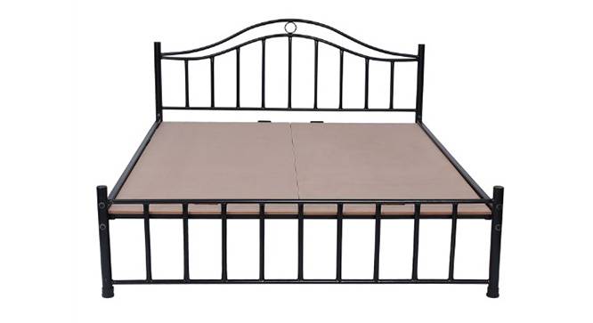 Morris Non Storage Metal Bed (Queen Bed Size, Black Finish) by Urban Ladder - - 