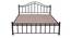 Morris Non Storage Metal Bed (Queen Bed Size, Black Finish) by Urban Ladder - - 