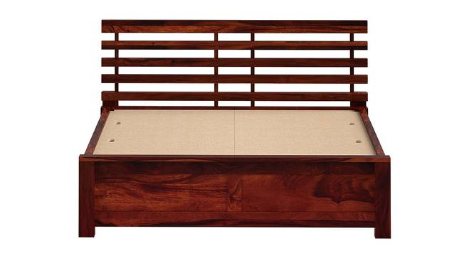 Penta Plank Non Storage Bed (Queen Bed Size, Honey Oak Finish) by Urban Ladder - - 