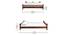 Wood Turner Solid Wood Non Storage Bed (King Bed Size, Honey Oak Finish) by Urban Ladder - - 