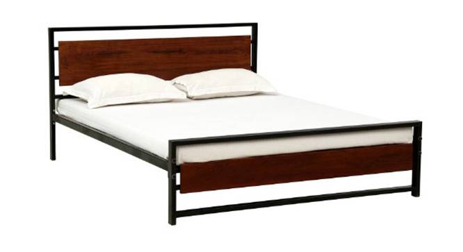 Palmer Non Storage Bed (Queen Bed Size, Honey Oak Finish) by Urban Ladder - - 